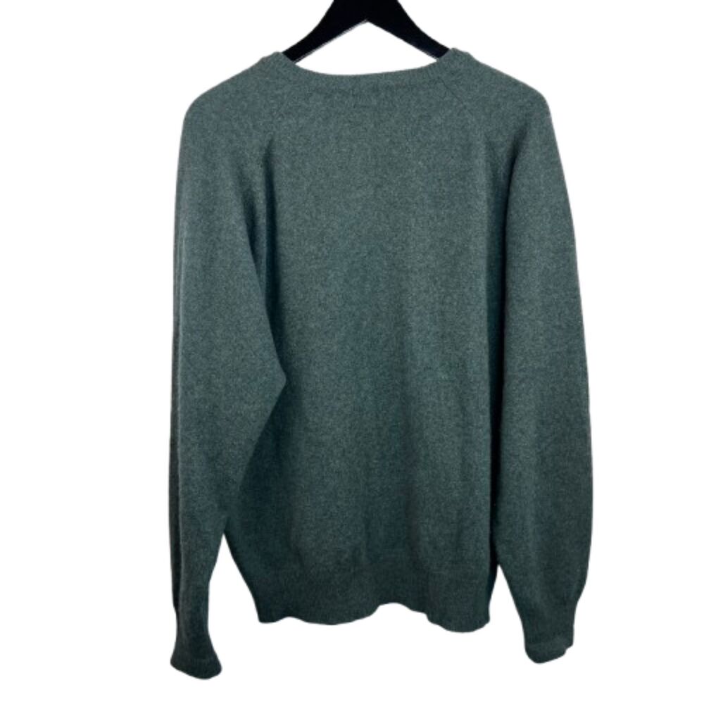 CC Courtenay Men's 100% Cashmere V-Neck Knit Sweater Size L - Picture 2 of 3